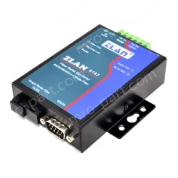 Level-type fiber-to-serial port