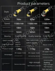 Decoration 760W rear switch multi-functional package