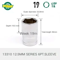Dafei-19mm-12.5mm series 1/2-13310