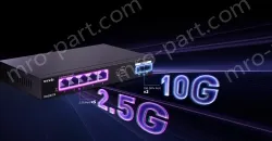 5-Port 2.5G Ethernet Switch With 2*10G SFP+ Slots