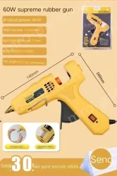 60W Extreme Glue Gun + 30 Glue Sticks