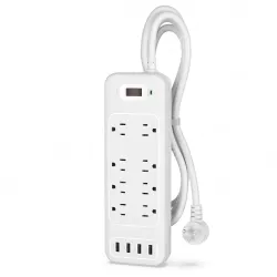 New design 8 AC Outlets Power Strip