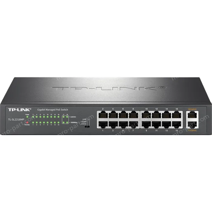 18 port Gigabit Uplink Cloud Management PoE Switches