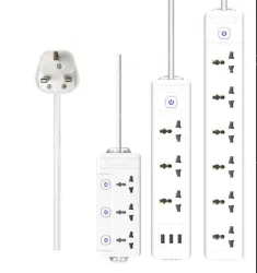 Split control 3-plug USB 1.8m