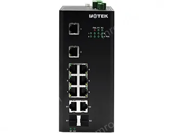 UOTEK 8+2G Combo POE Ethernet Switch