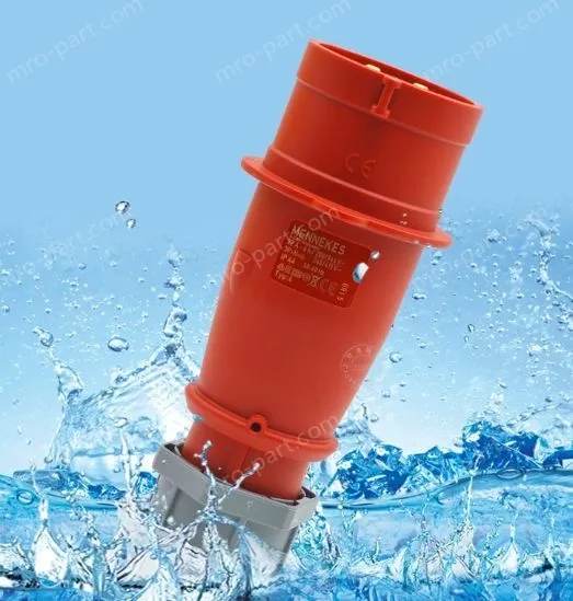 Waterproof 5 pole 63A Surface mounted socket TYP 136