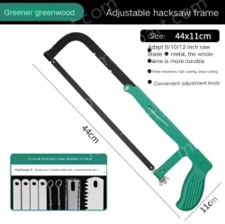 8/10/12 Adjustable Hacksaw Stand Comes with 1 hacksaw blade + 8 multi-function saw blades
