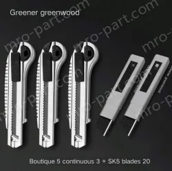 3 high-quality five consecutive shots + 5 alloy blades + 20 SK5 blades