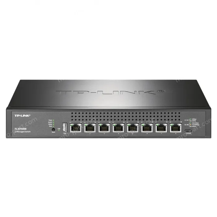 8 port Full 10 Gigabit Layer 3 network management switches