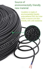 5 core 4 core 2 core sensor cable 20 AWG 5 pole