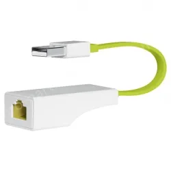 USB 2.0 to 100M Ethernet adapter Green