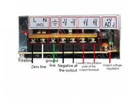 AC 220V to DC transformer 24V 5A 120w