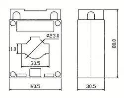 Current transformer YDBH0.66-30I-A-300/5A closed transformer