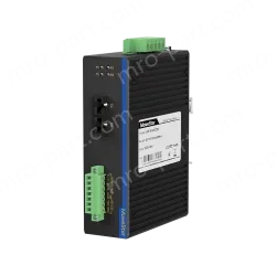 Din-Rail RS232/485/422 Serial To Fiber Modem