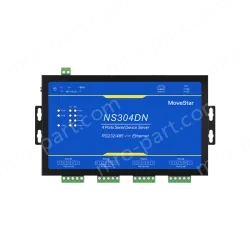 4 Ports RS232/485 Serial to 100M Ethernet Server
