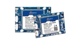 Dual-network port 4G wireless router module