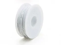 Silicone high temperature cable 17AWG White