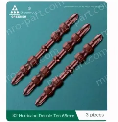 S2 Hurricane Double Ten 65mm 3pcs