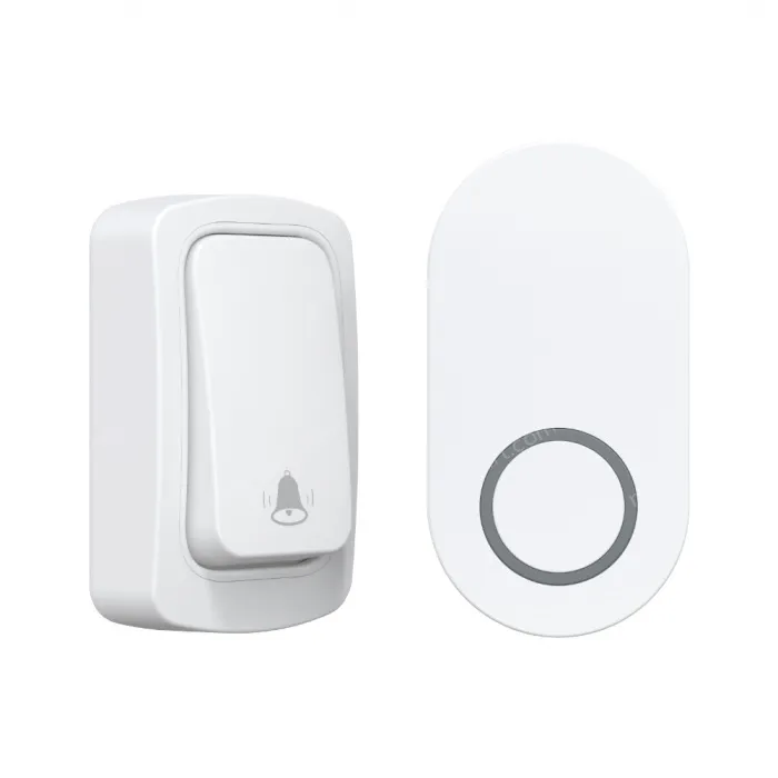 Elegant, simple, battery free, self generating, wireless doorbell, home long-distance, high volume, waterproof remote control, calling device