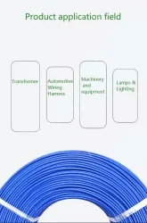 Transformer Cable 16AWG Yellow to Green