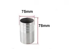 304 material 2.5 inch 2-1/2 Single-head cone welded skin joints
