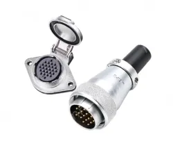 WS28-10 pole male plug TQ