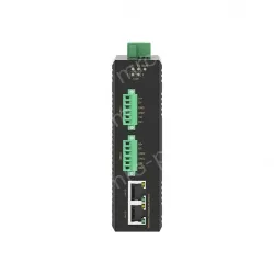industrial-grade Modbus gateway 2-channel DIN-rail serial port server