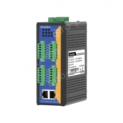 8 Ports RS232 to 2 Ports Ethernet Modbus Industrial Smart Gateway
