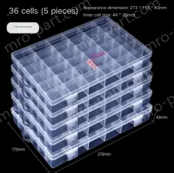 5 pieces of thickened material 36 grids