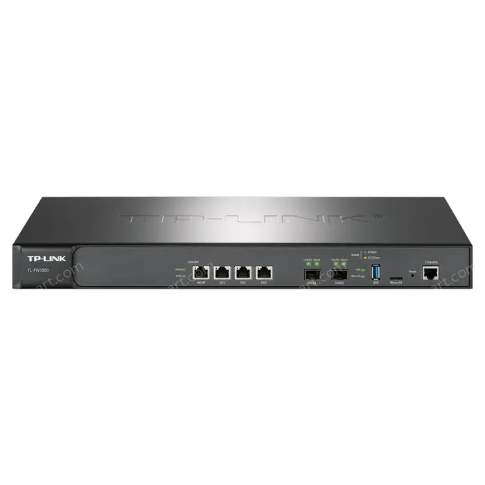 4 RJ45 ports Enhanced firewall