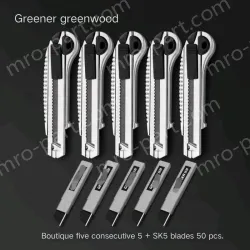 5 high-quality five consecutive shots + 5 alloy blades + 50 SK5 blades